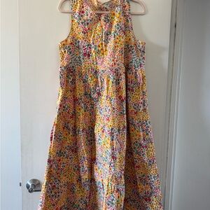 Floral J. Crew Dress - Multicolor